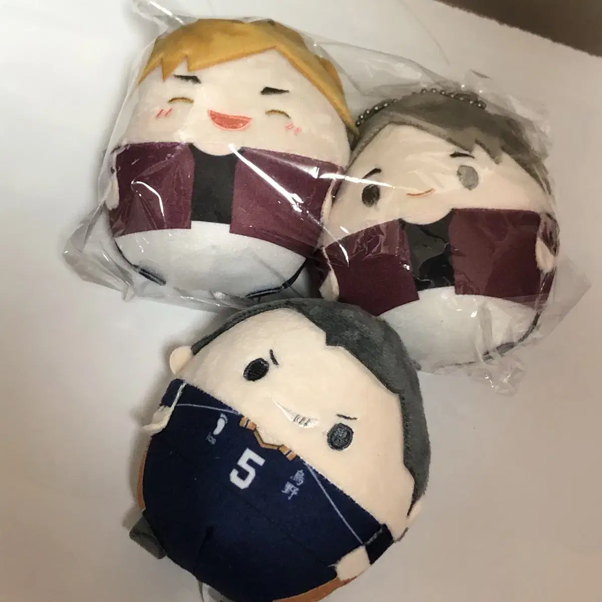 Haikyuu special Fuwa Korori Miyauchi Atsumu Nui Gurunmi doll keyring Tanaka