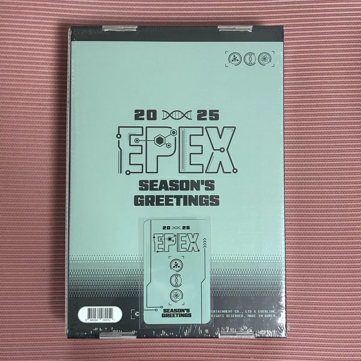 미개봉 EPEX 이펙스 2025 시즌그리팅 +제프 미공개 포카