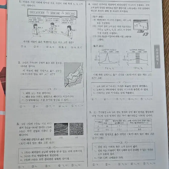 시대인재 지구과학1 서바이벌 / 이신혁 모의고사 모음