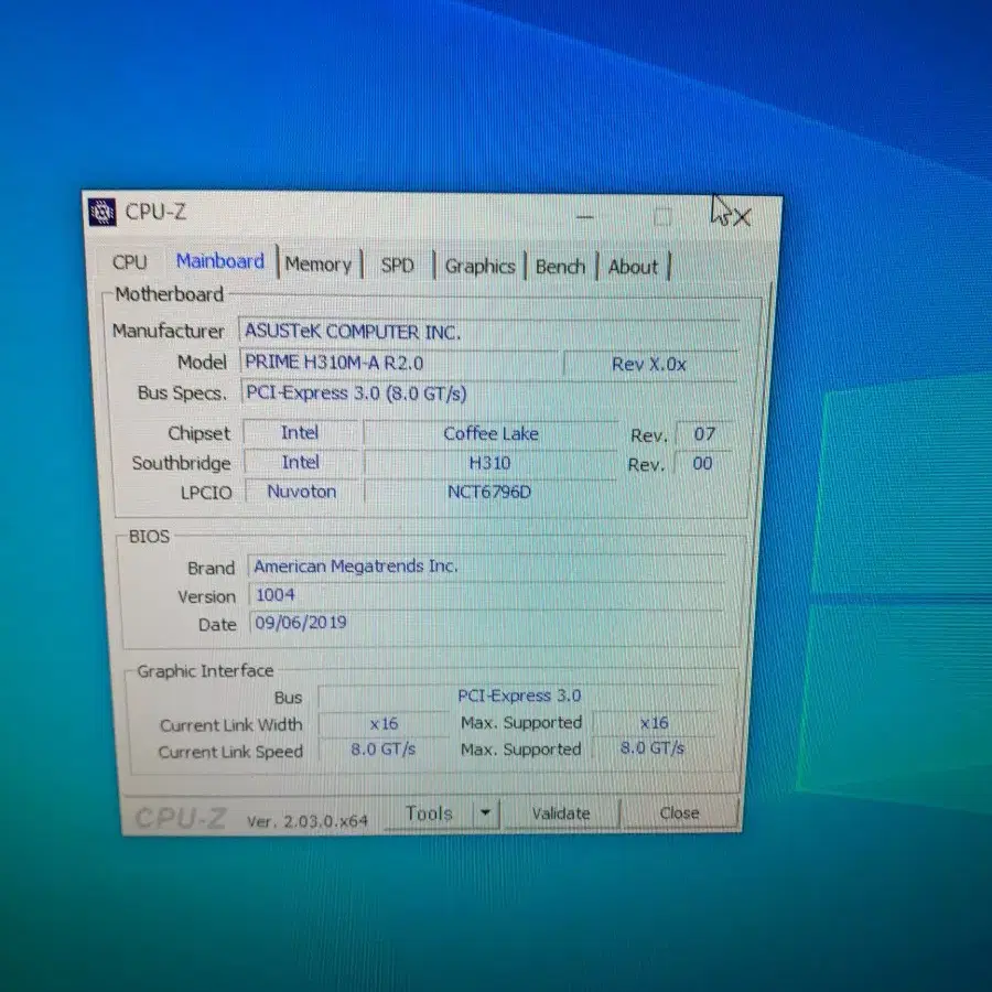 컴퓨터본체 i5 9400f. ssd500 16램,gtx1660 6g팜,