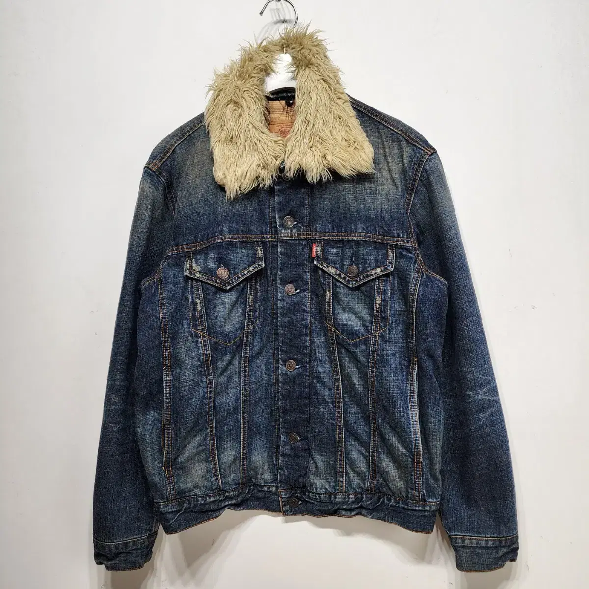 리바이스 LEVIS 70500 데님자켓 청자켓M