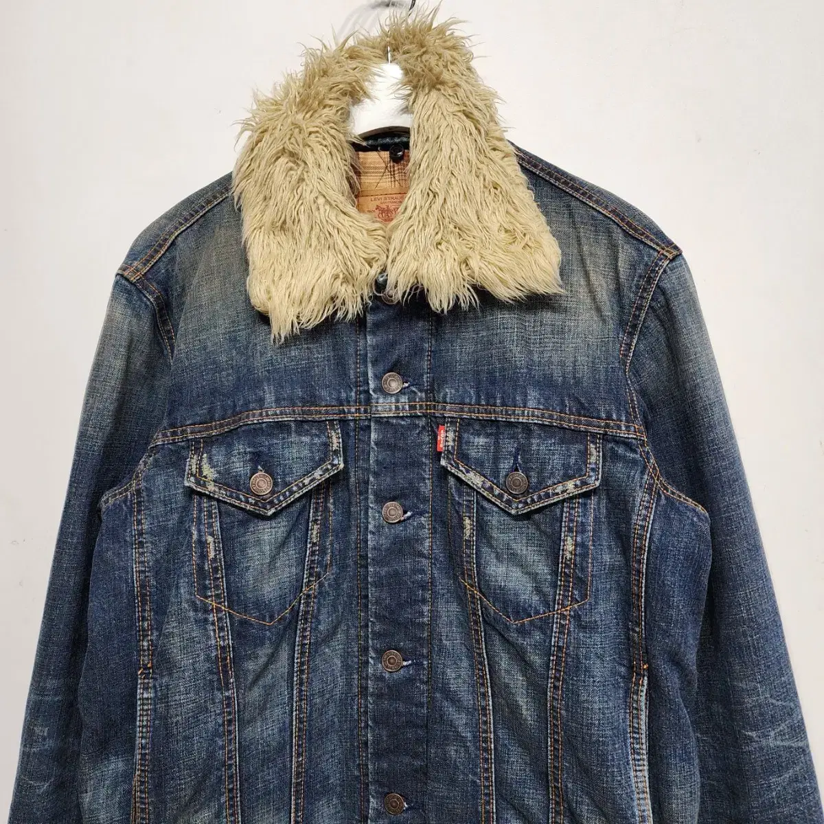 리바이스 LEVIS 70500 데님자켓 청자켓M