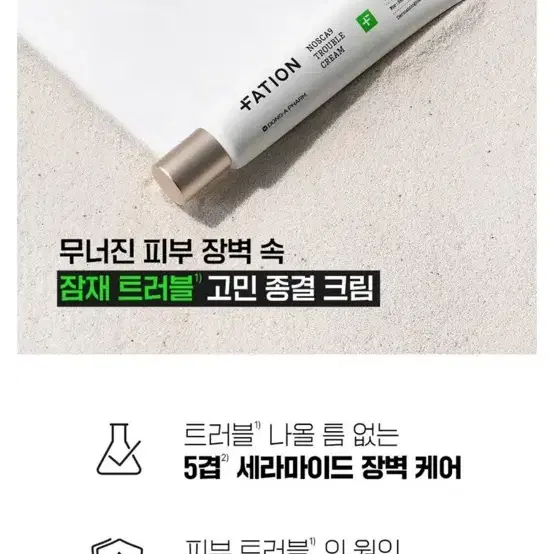 (새상품) 파티온 노스카나인 트러블 크림 기획 50ml 파워퍼프걸 뉴진스