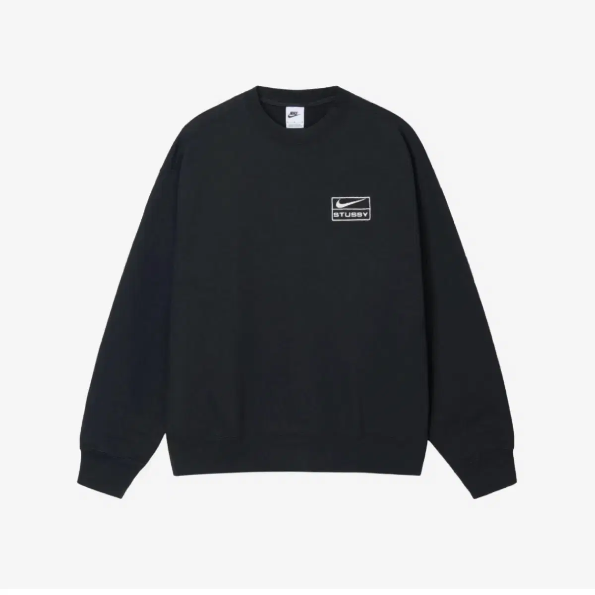 [새상품]Nike x Stussy Crewneck Black (DO531