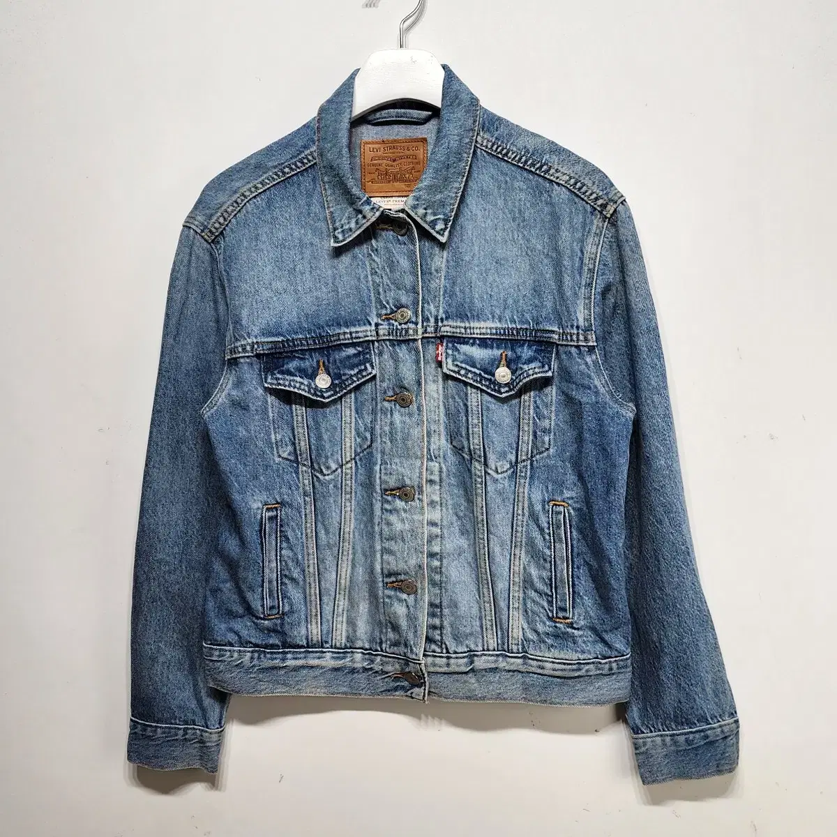 리바이스 LEVIS 프리미엄 데님 자켓 청자켓 S