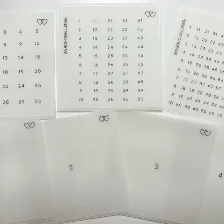 100박스 챌린지 @박스미포함@