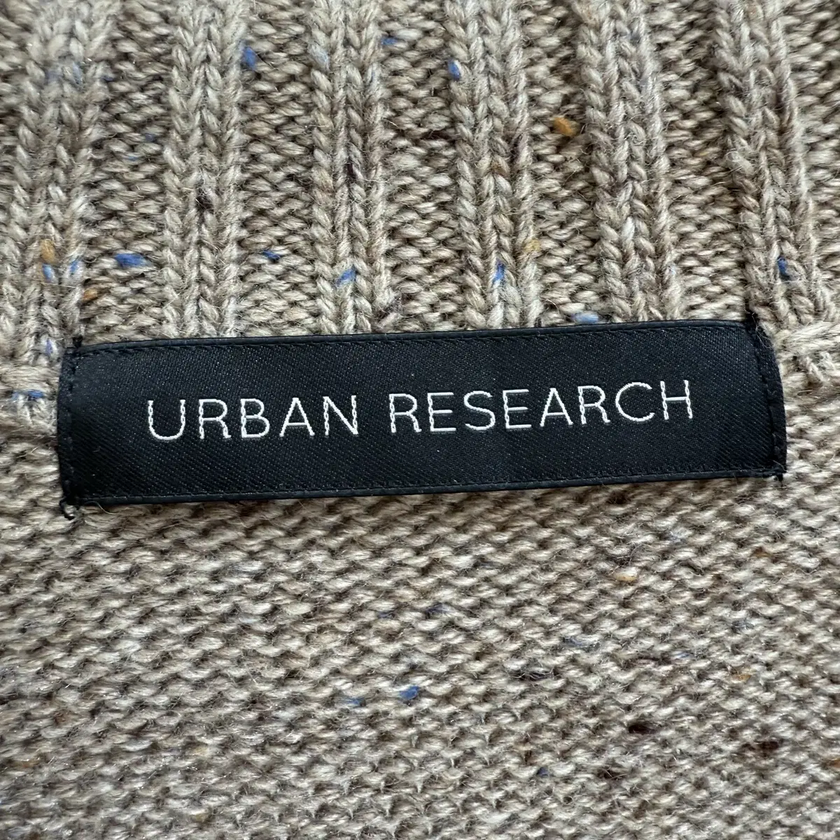 URBAN RESEARCH 브라운 니트