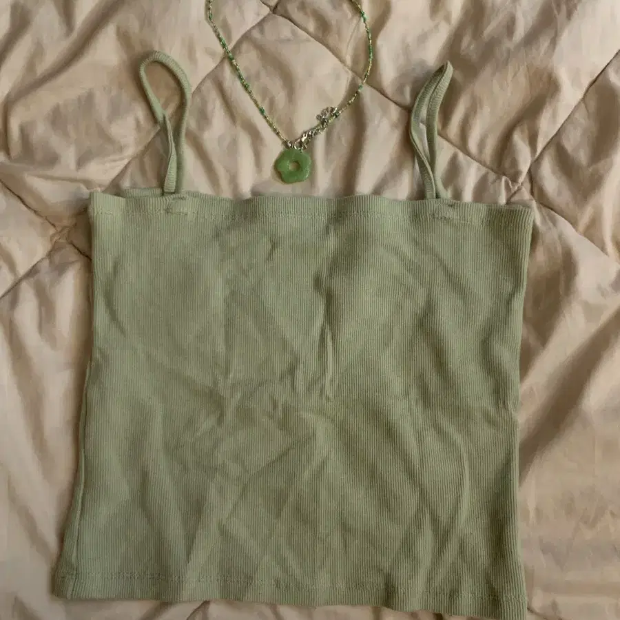 light green sleeveless