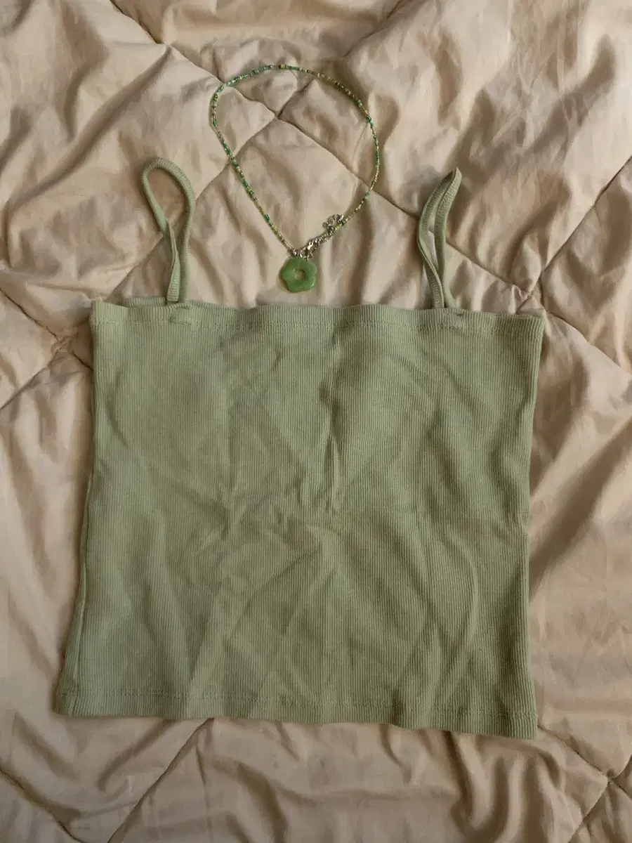 light green sleeveless