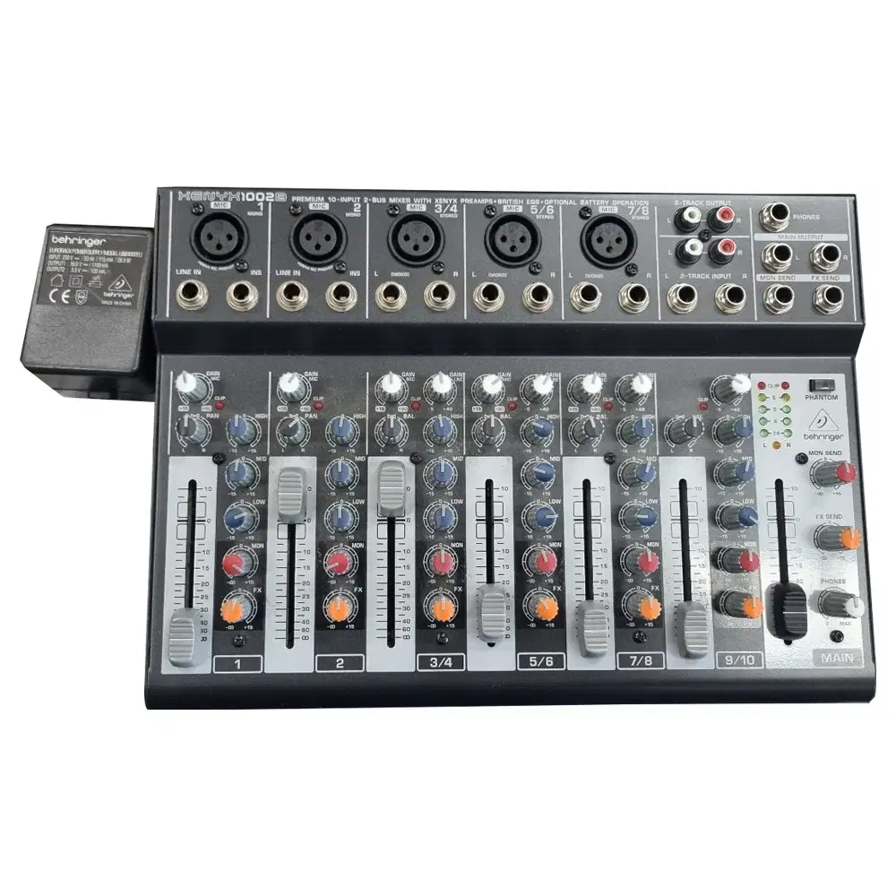 BEHRINGER 베링거 XENYX-1002B 10채널 아날로그믹서