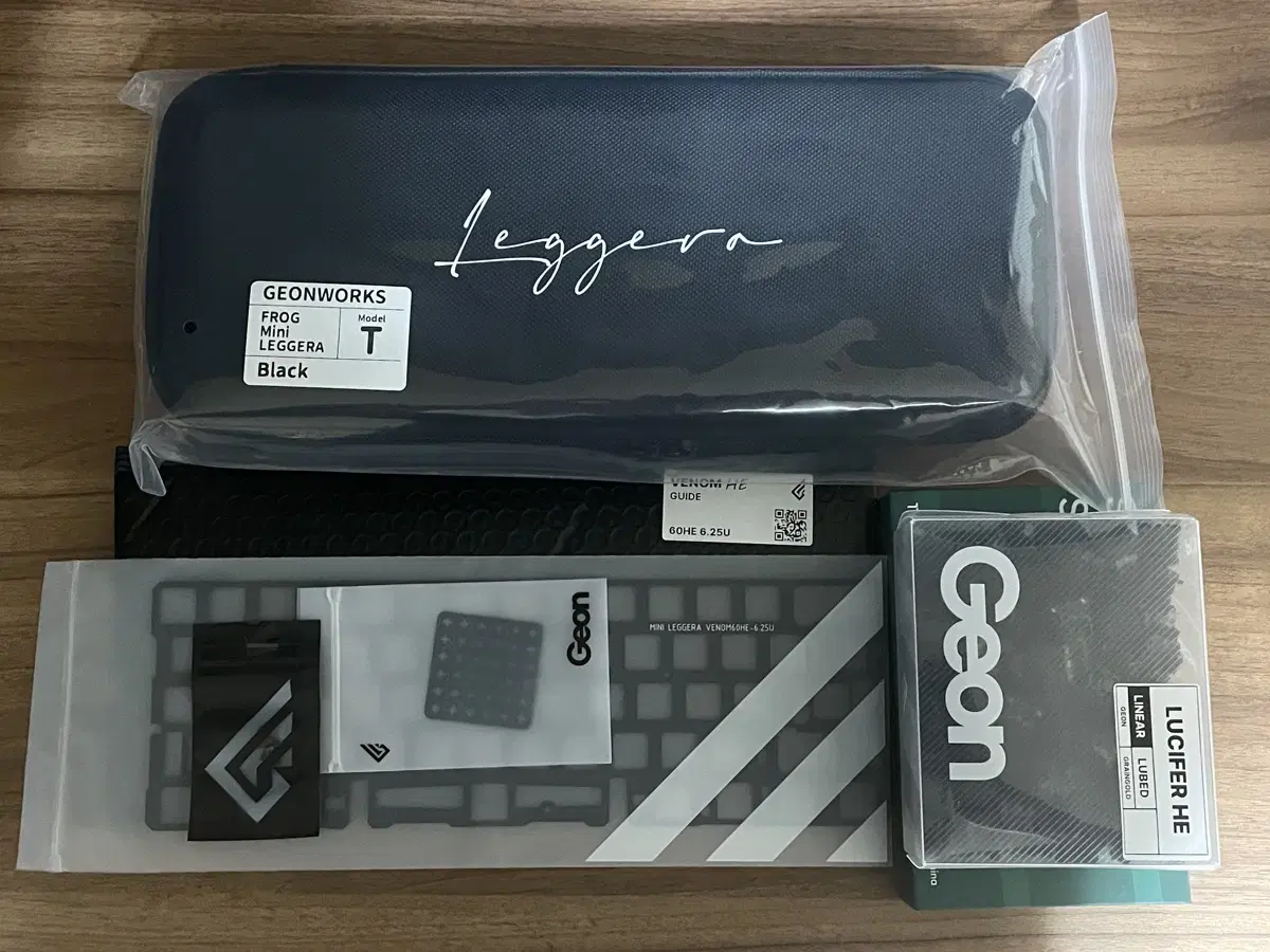 Leggera Venom60he 미사용 빌드