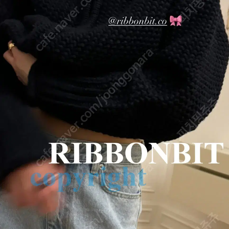 Ribbonbit  Tabi Zip up Knit가디건리본빛빗타비집업니트