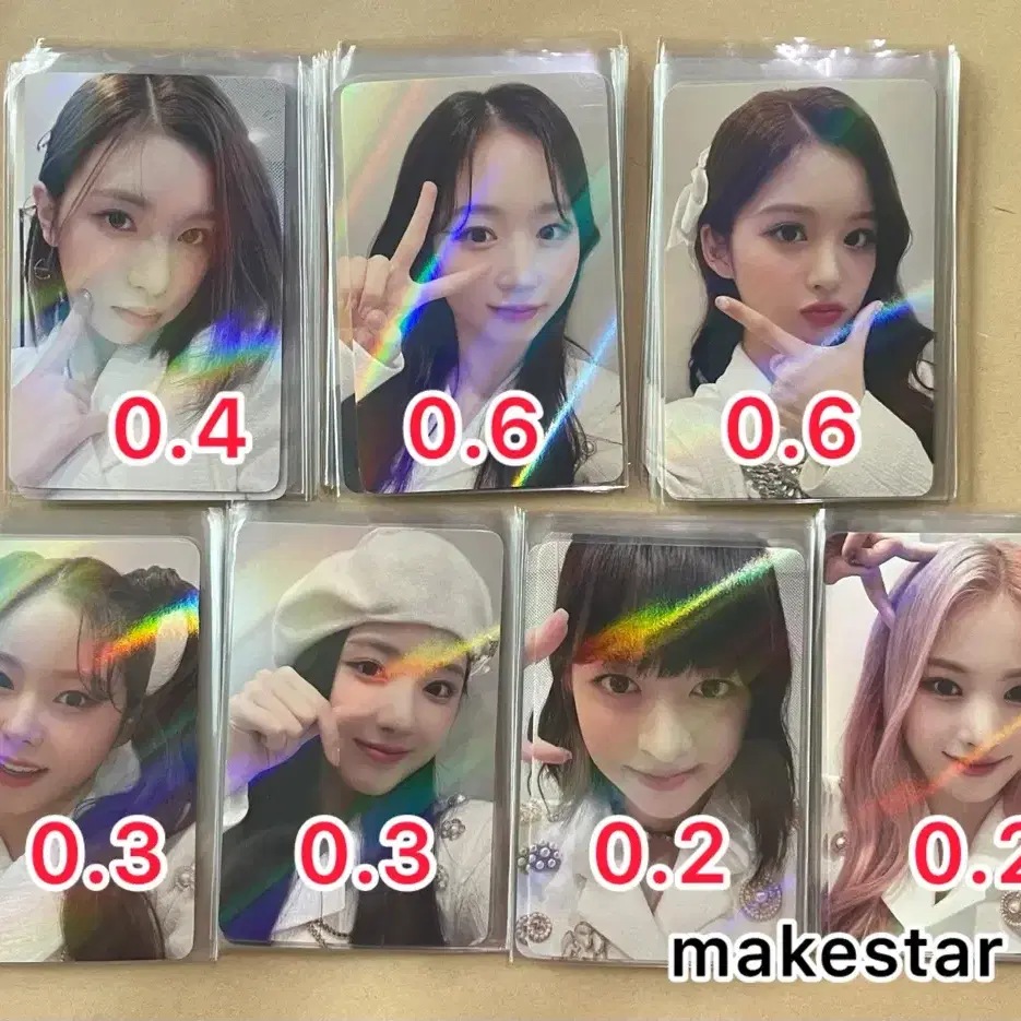 엔믹스 ad mare 메이크스타 미공포 포카 makestar