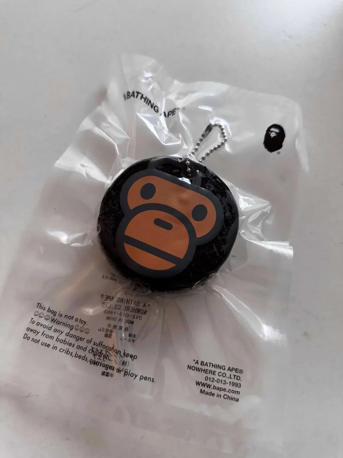 BAPE 베이프 MILO HEAD KEYCHAIN 마일로 헤드 키체인