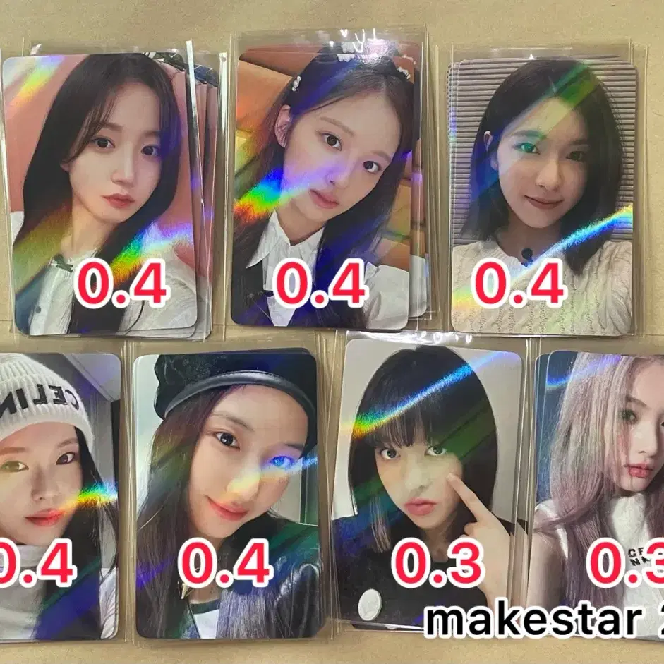 엔믹스 ad mare 메이크스타 미공포 포카 nmixx makestar