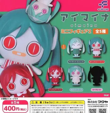 아이미나 미니 피규어2 후쿠야 풀 컴플리트 세트 하츠네 미쿠 총 5종