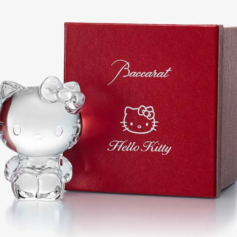 Hello Kitty 크리스탈 헬로키티 50주년 오리지널 피규어