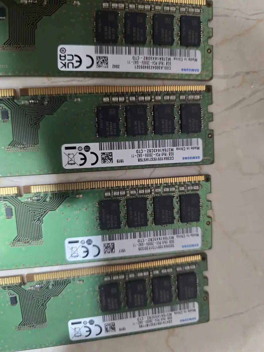 pc 메모리 삼성 ddr4 2666 8G