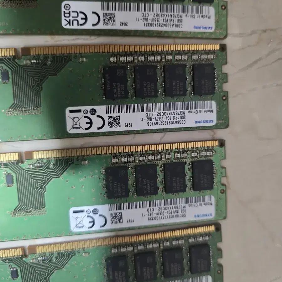 pc 메모리 삼성 램 ddr4 2666 8G