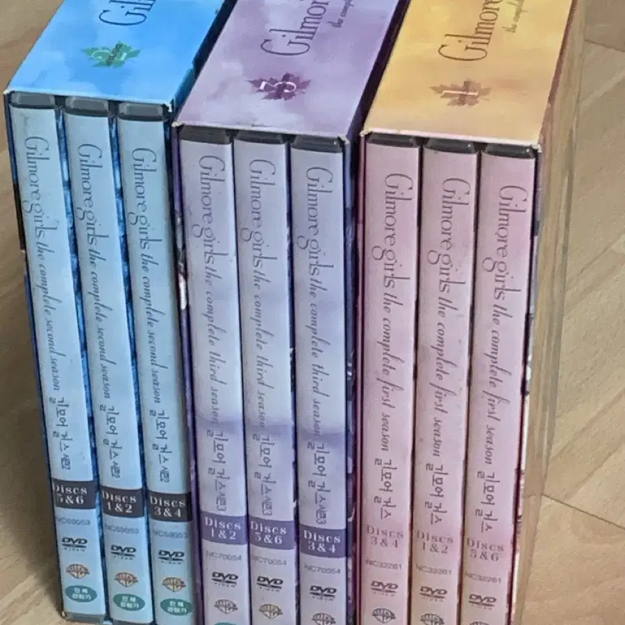 길모어걸스 시즌1-3 dvd