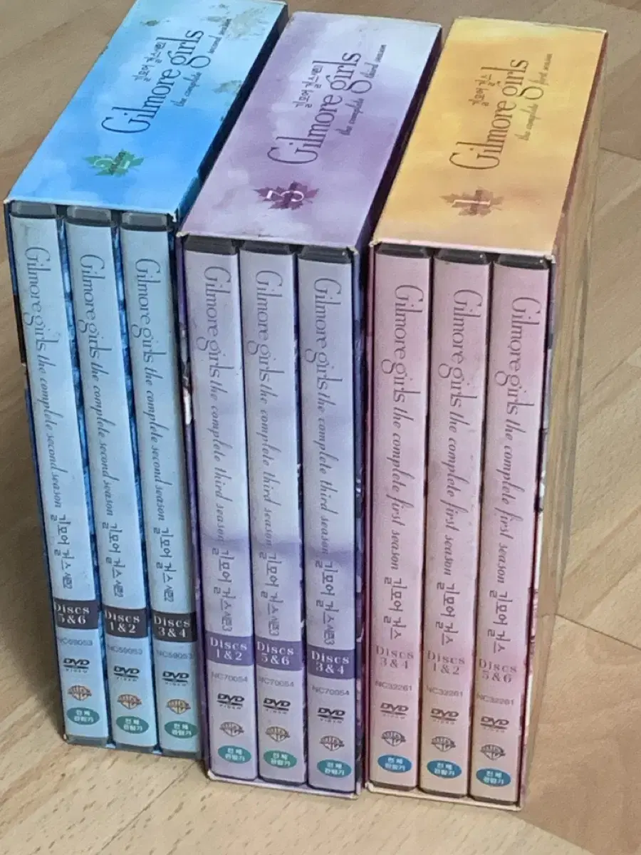 길모어걸스 시즌1-3 dvd