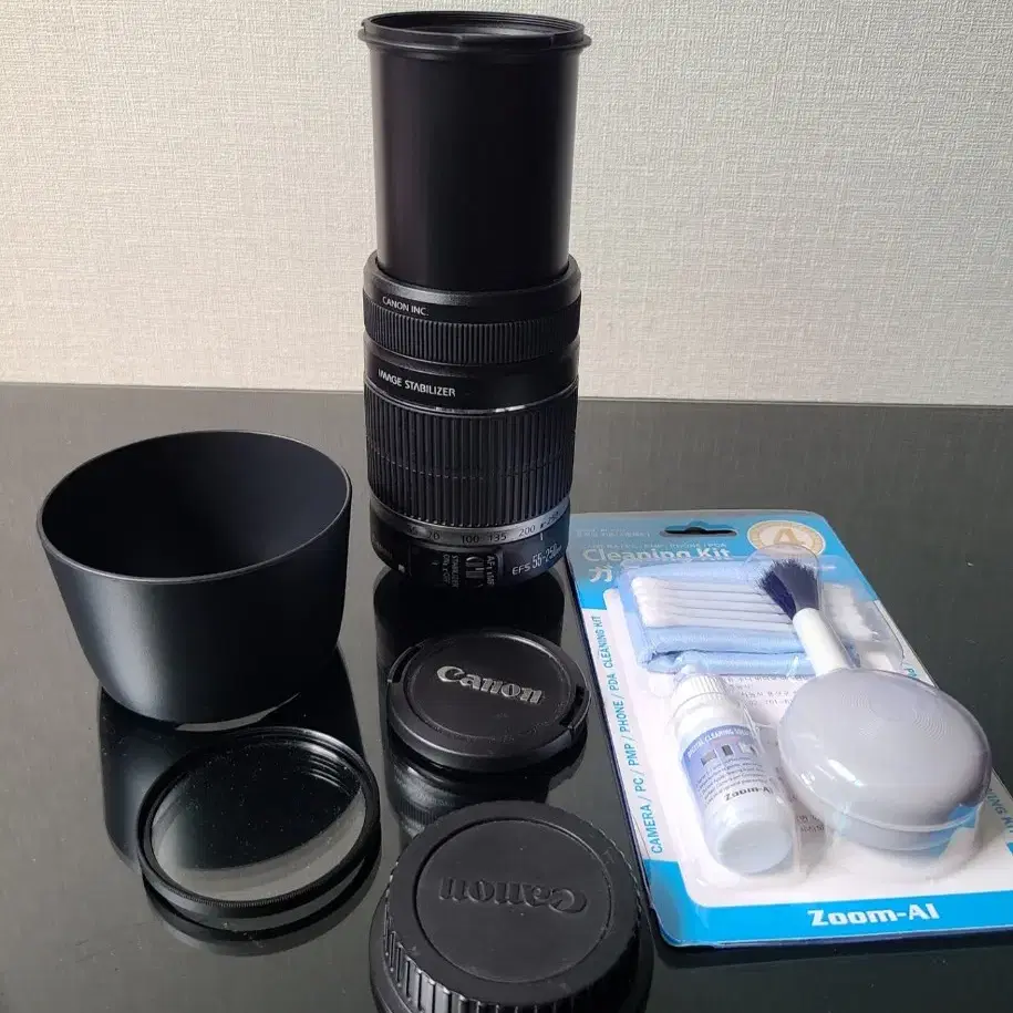 캐논 EF-S 55-250mm IS 손떨림방지기능 망원렌즈 판매합니다