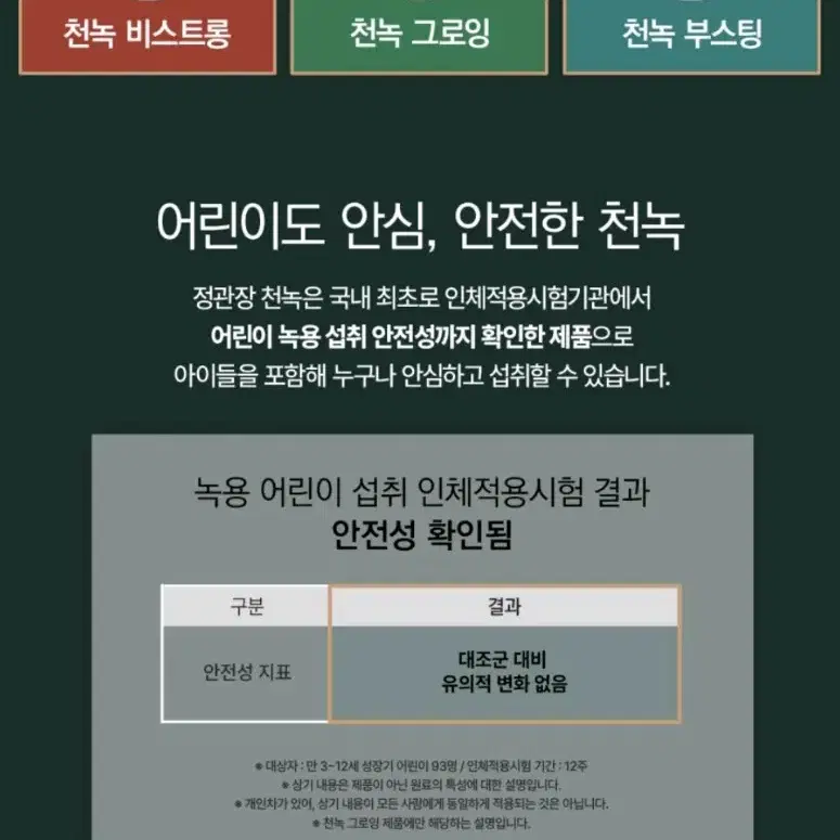 새상품/미개봉/명절선물 [정관장 천녹톤 70ml 60포] 정가 47만7천