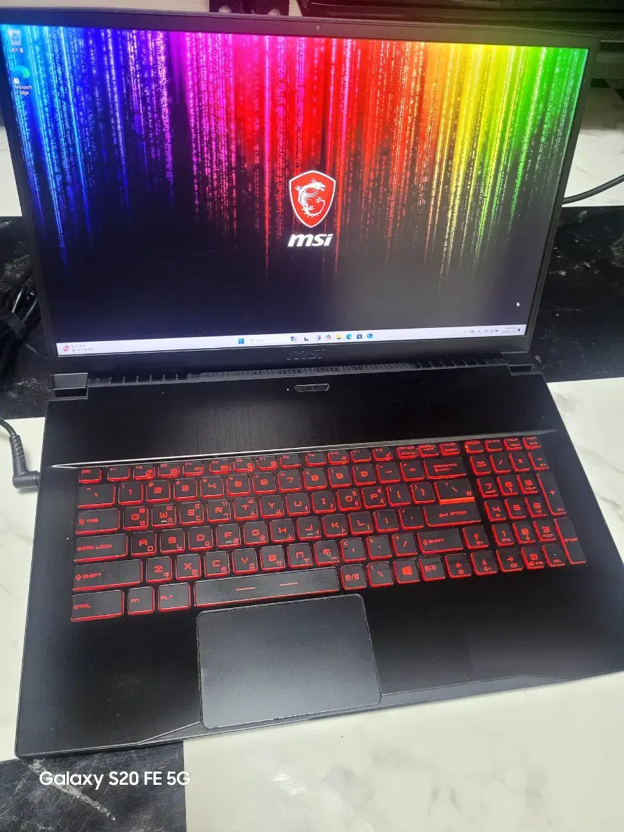 17.3-inch GTX 1650 MSI gaming laptop for sale.