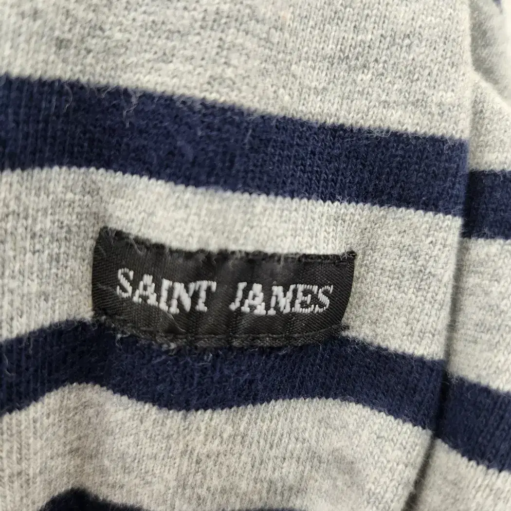 세인트제임스 SAINT JAMES 스트라이프 긴팔 티셔츠 M