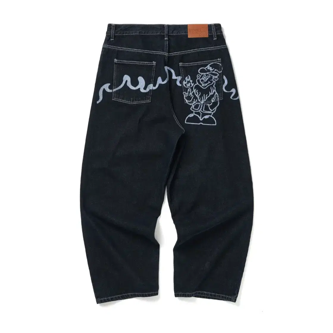 위캔더스 바지 WEEKENDERS DWARF DENIM PANTS