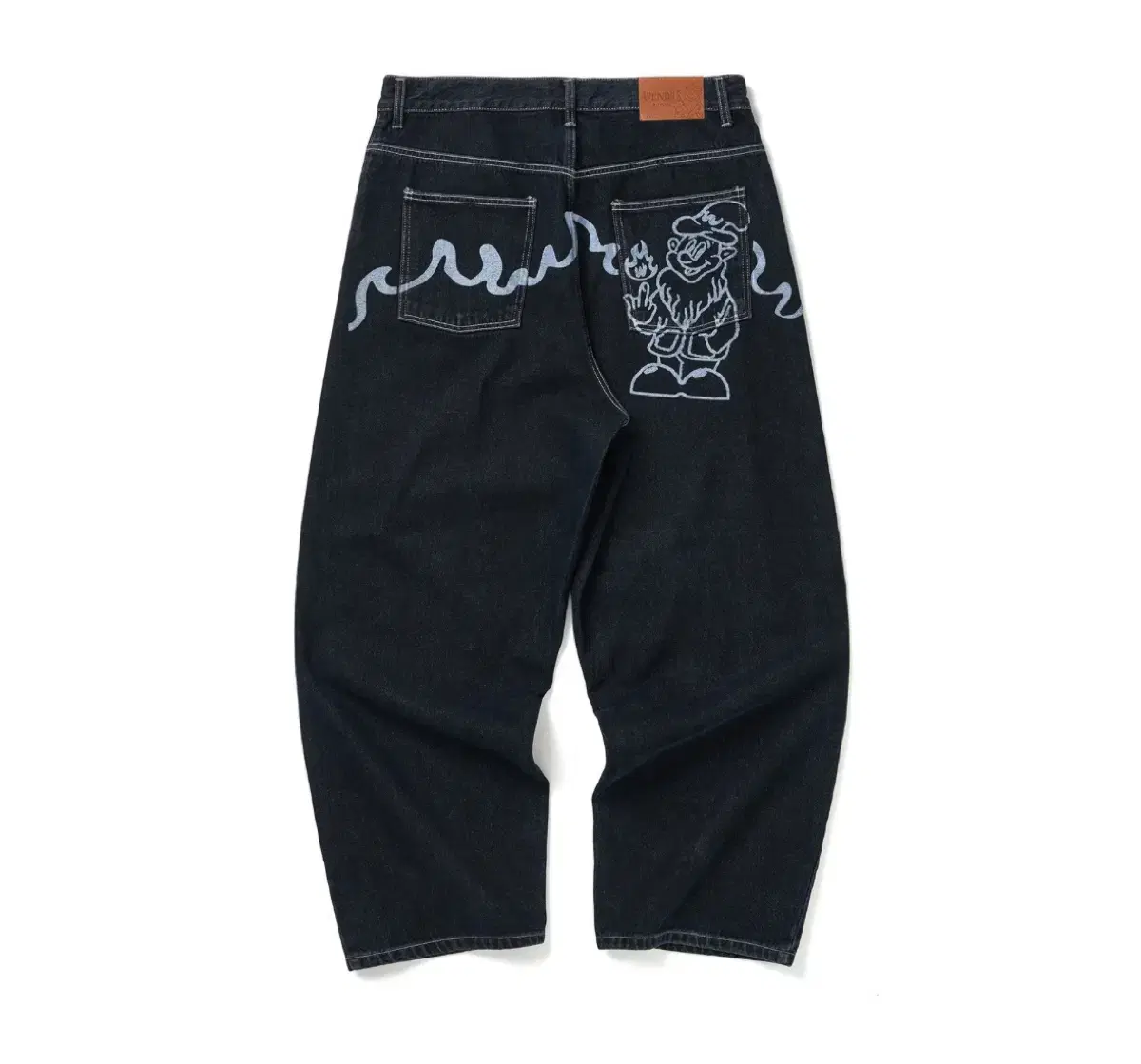 위캔더스 바지 WEEKENDERS DWARF DENIM PANTS