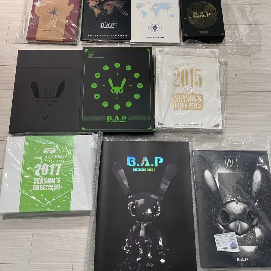 비에이피 B.A.P 방정유문 앨범 시즌 그리팅 콘서트 dvd 등 일괄판매