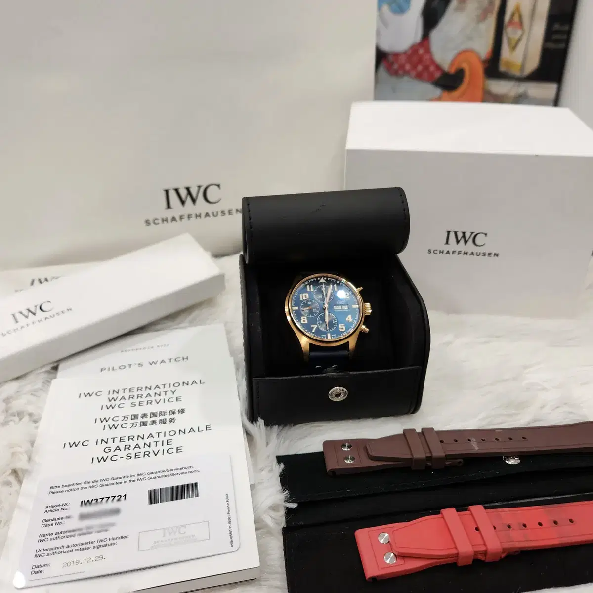 IWC 어린왕자 금통 43MM 오토매틱 IW377721 250개한정 판매