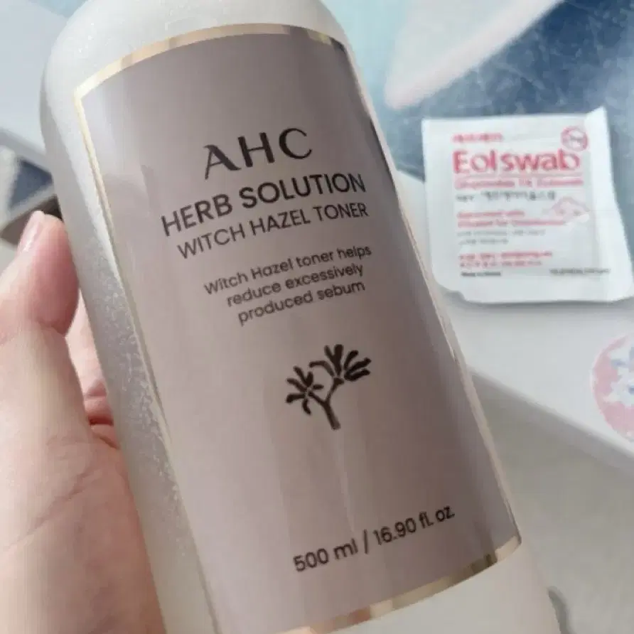 AHC 허브 솔루션 토너 500ml (새상품)