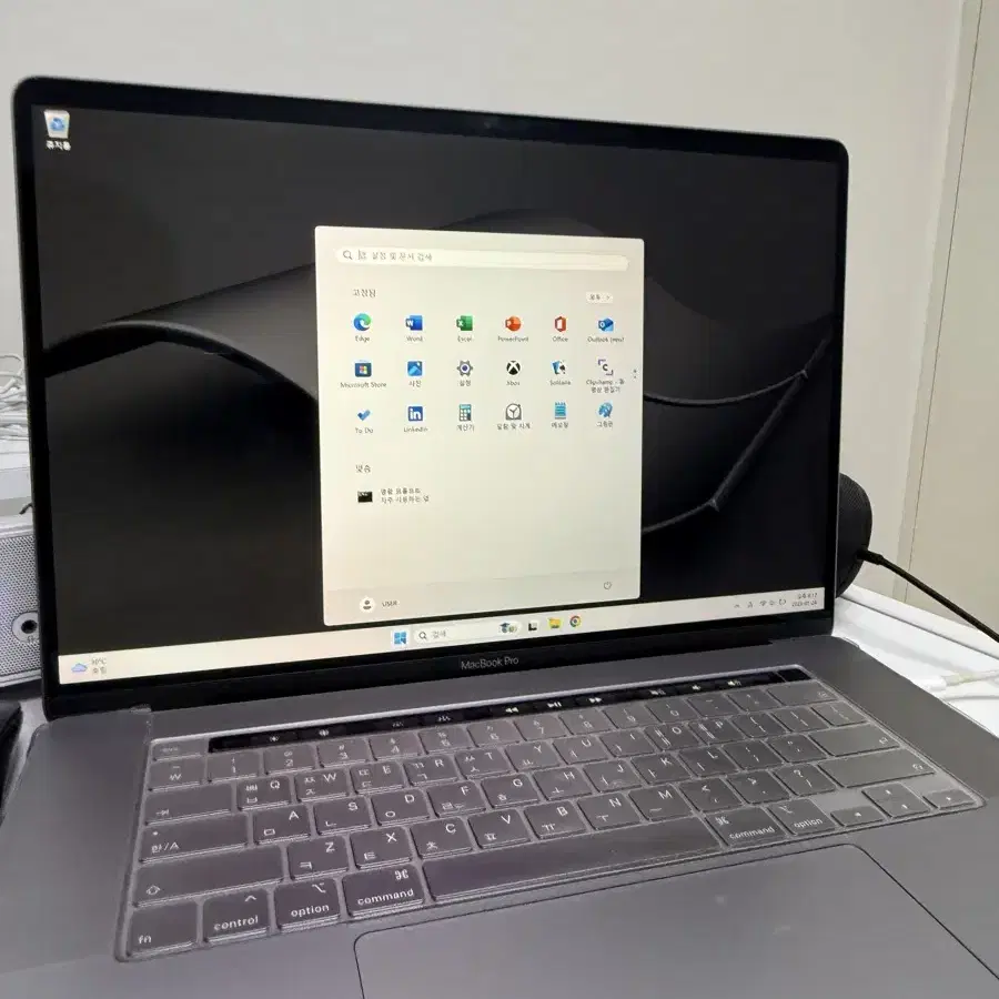 맥북프로 2019 16인치 터치바 부트캠프 I7 16GB 512GB