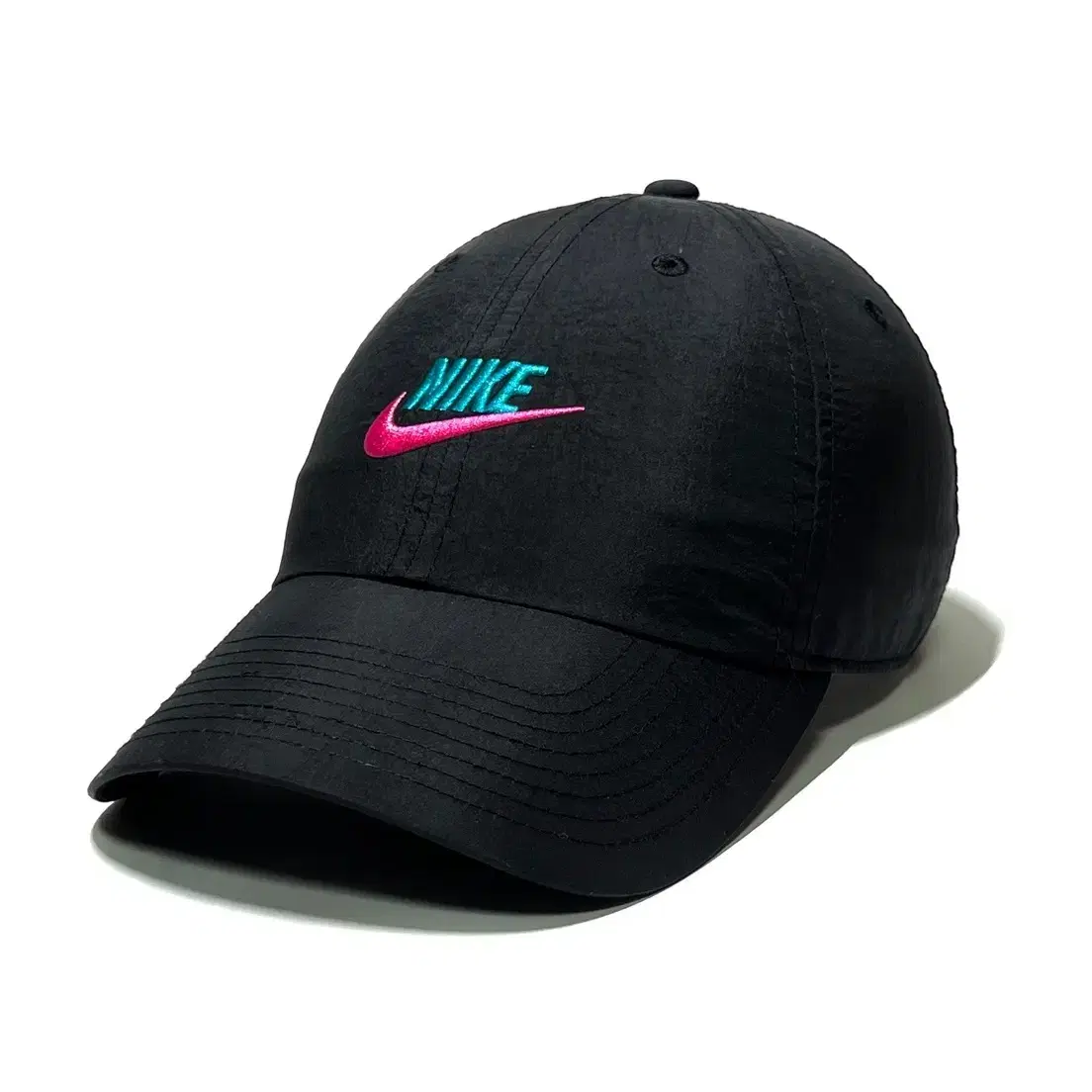 NIKE 나이키 초레어 헤리티지86 나일론 플라밍고 핑크/청록 볼캡 모자