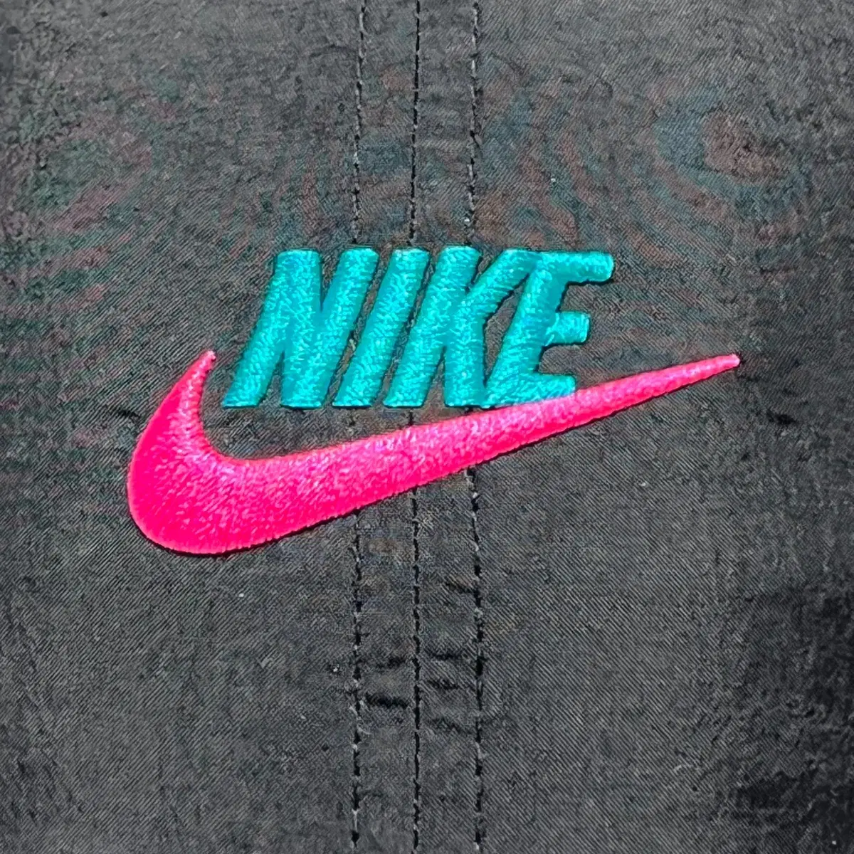 NIKE 나이키 초레어 헤리티지86 나일론 플라밍고 핑크/청록 볼캡 모자