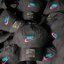 NIKE 나이키 초레어 헤리티지86 나일론 플라밍고 핑크/청록 볼캡 모자