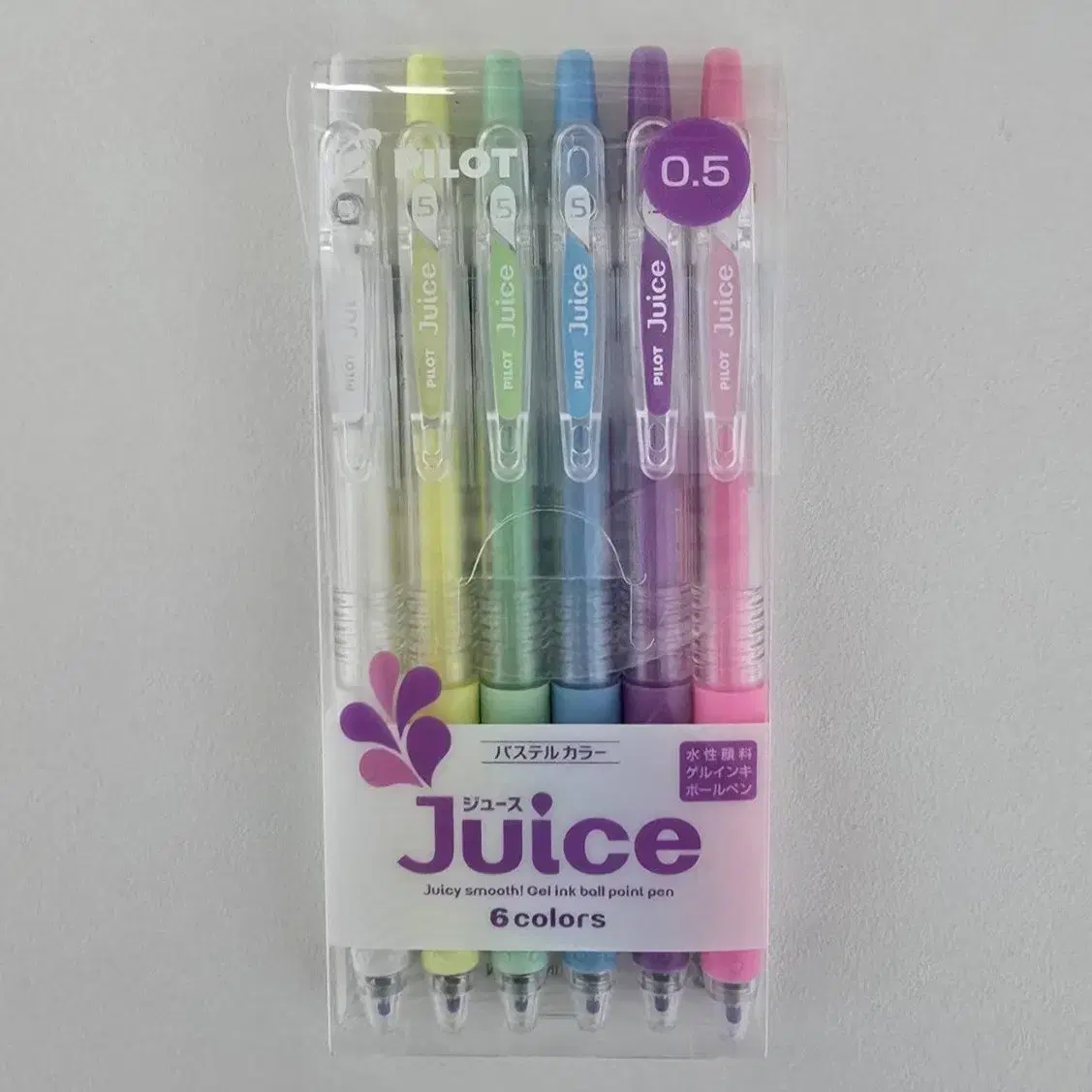 Unused) 6-color Pilot Juice