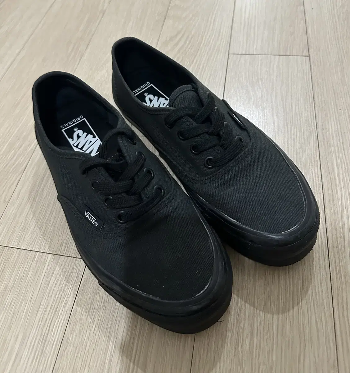 (Vans반스)올블랙 LX AUTHENTIC REISSUE 44 BLAC