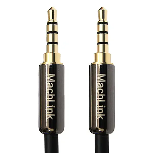 고급형 4극 3.5mm 스테레오 AUX 케이블 3M