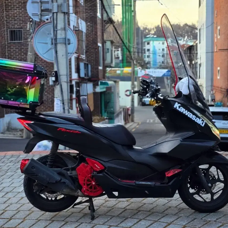 혼다 PCX125 22년식 ABS모뎅 풀튜닝 배달세팅 판매합니다