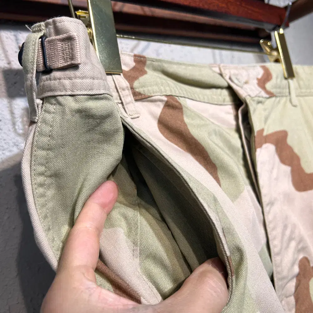 31~35in 90s DEADSTOCK US army Camo Short