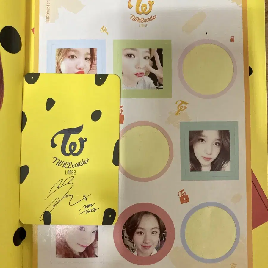 TWICE coaster LANE2 앨범 팔아요.