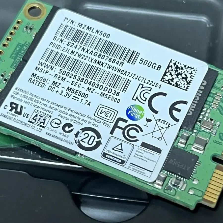 MySsd 500g 35000원