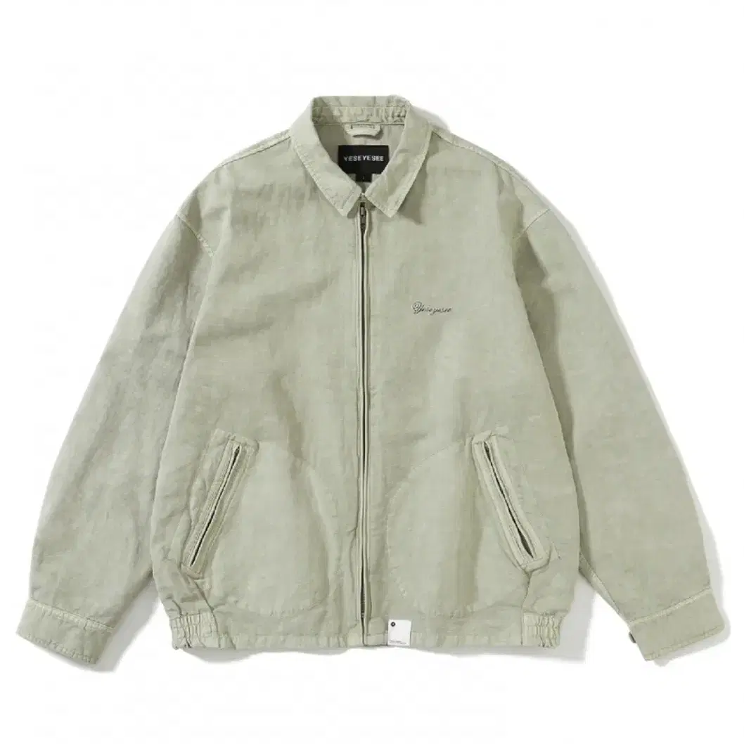 예스아이씨 린넨 코튼 집 자켓 자카드 Linen Cotton Jacket