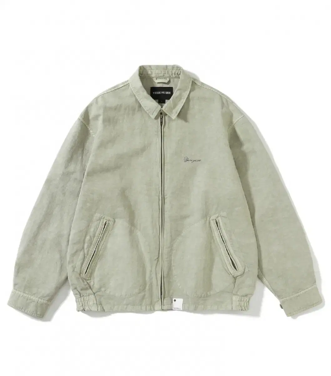 예스아이씨 린넨 코튼 집 자켓 자카드 Linen Cotton Jacket