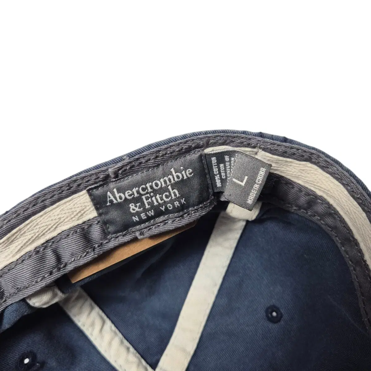 Abercrombie) 아베크롬비 빈티지 워싱 로고 볼캡