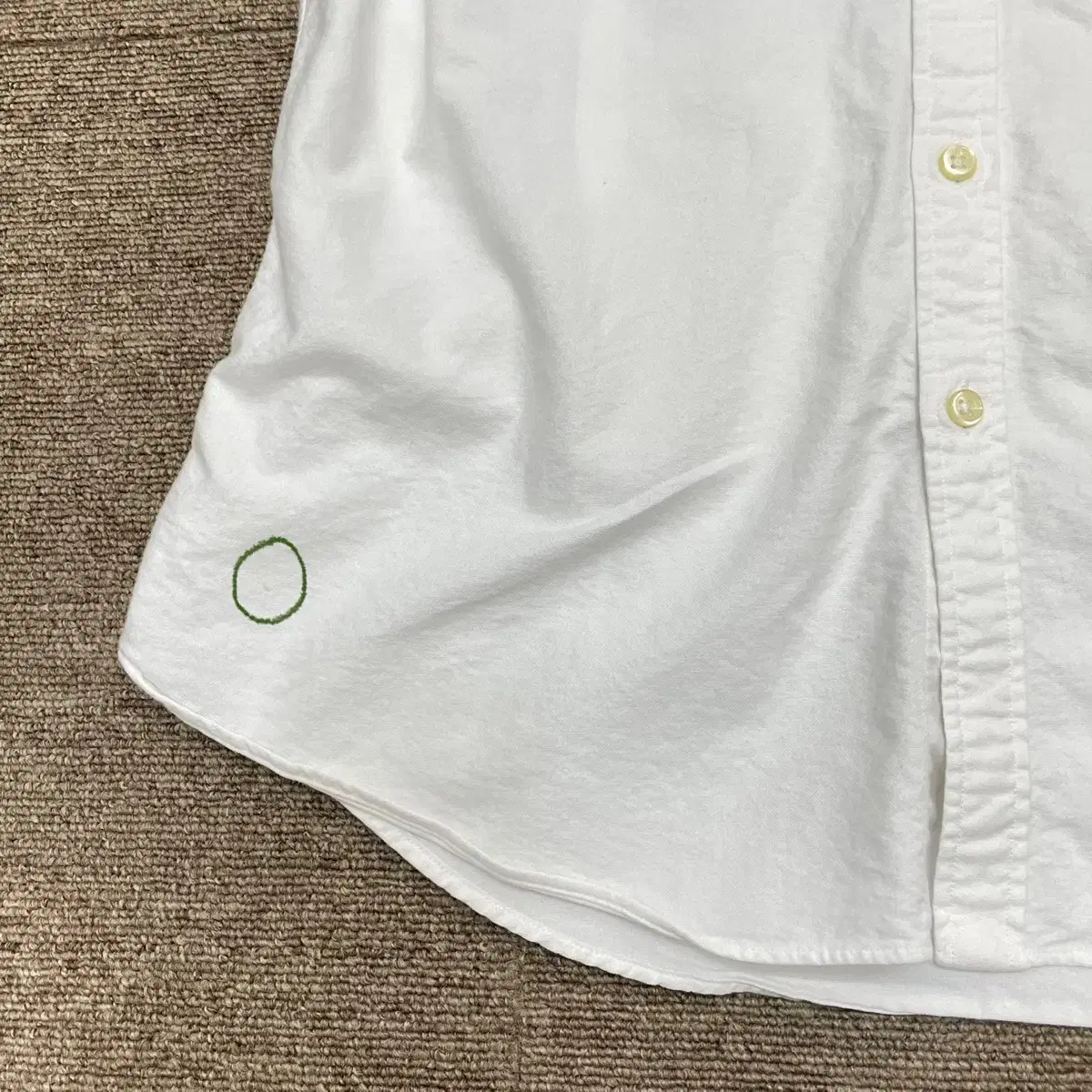 (size 10) POLO 폴로 랄프로렌 화이트 셔츠 슬림핏