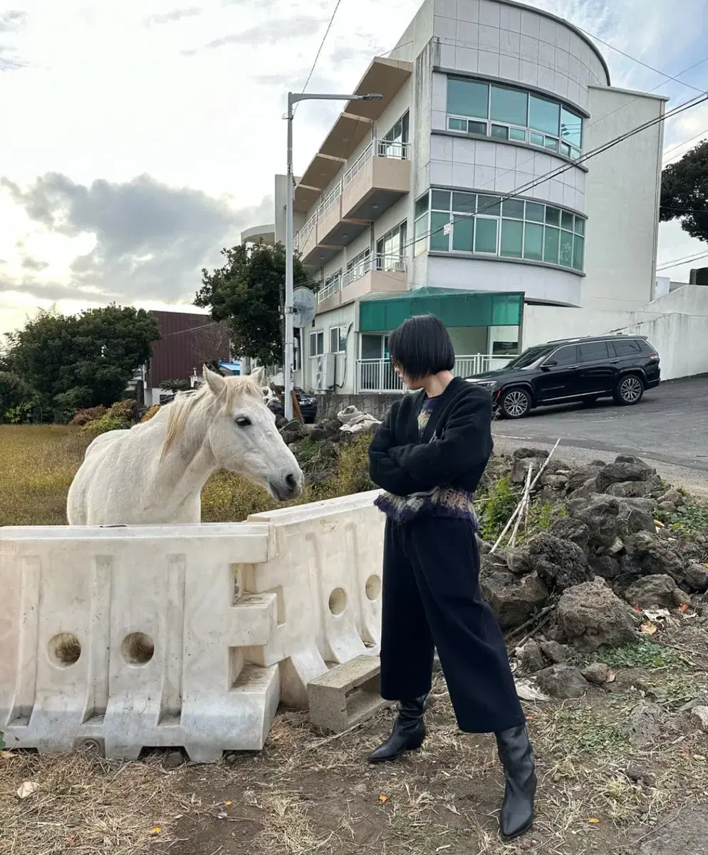 꼼데가르송 꼼데가르송 울팬츠